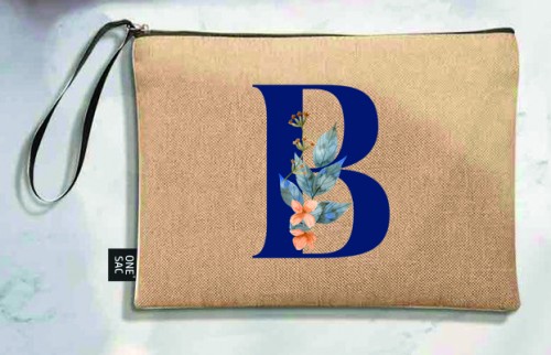 Letter b tote bag - wedding gifts